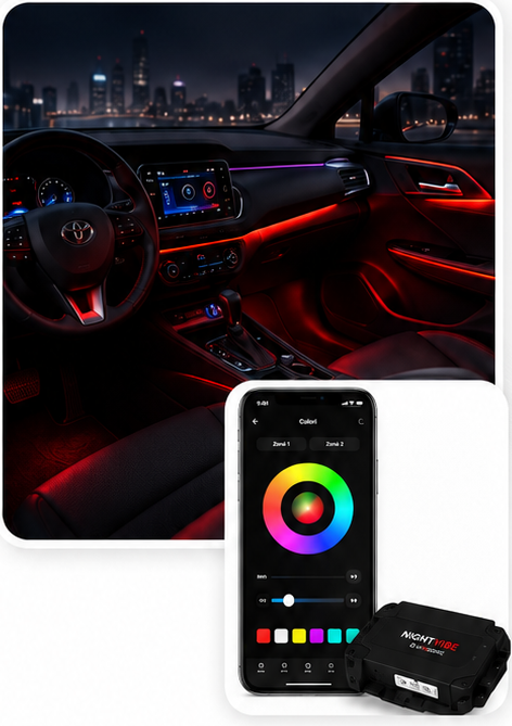 Alfa Romeo Giulietta 2014-2020 lumini ambientale
